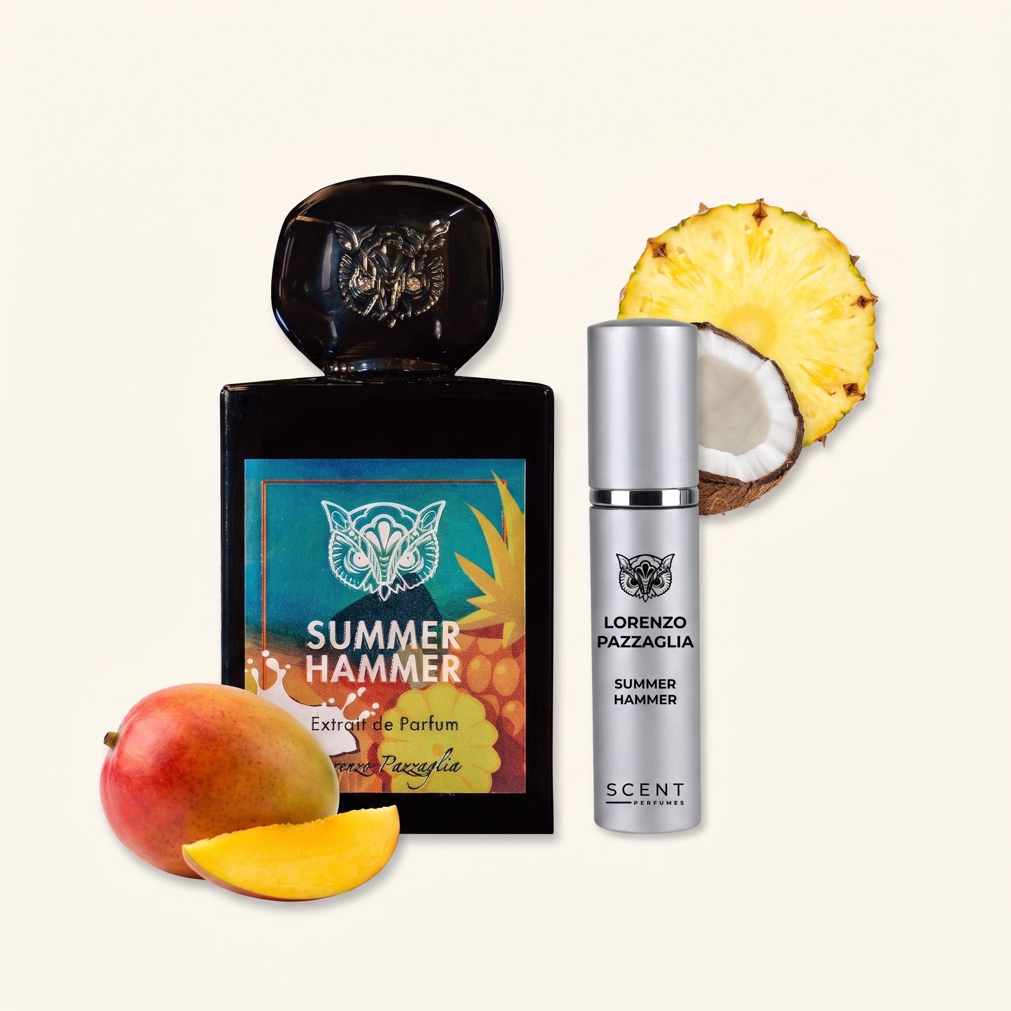 Decant Summer Hammer Lorenzo Pazzaglia con sus notas: mango, piña y coco
