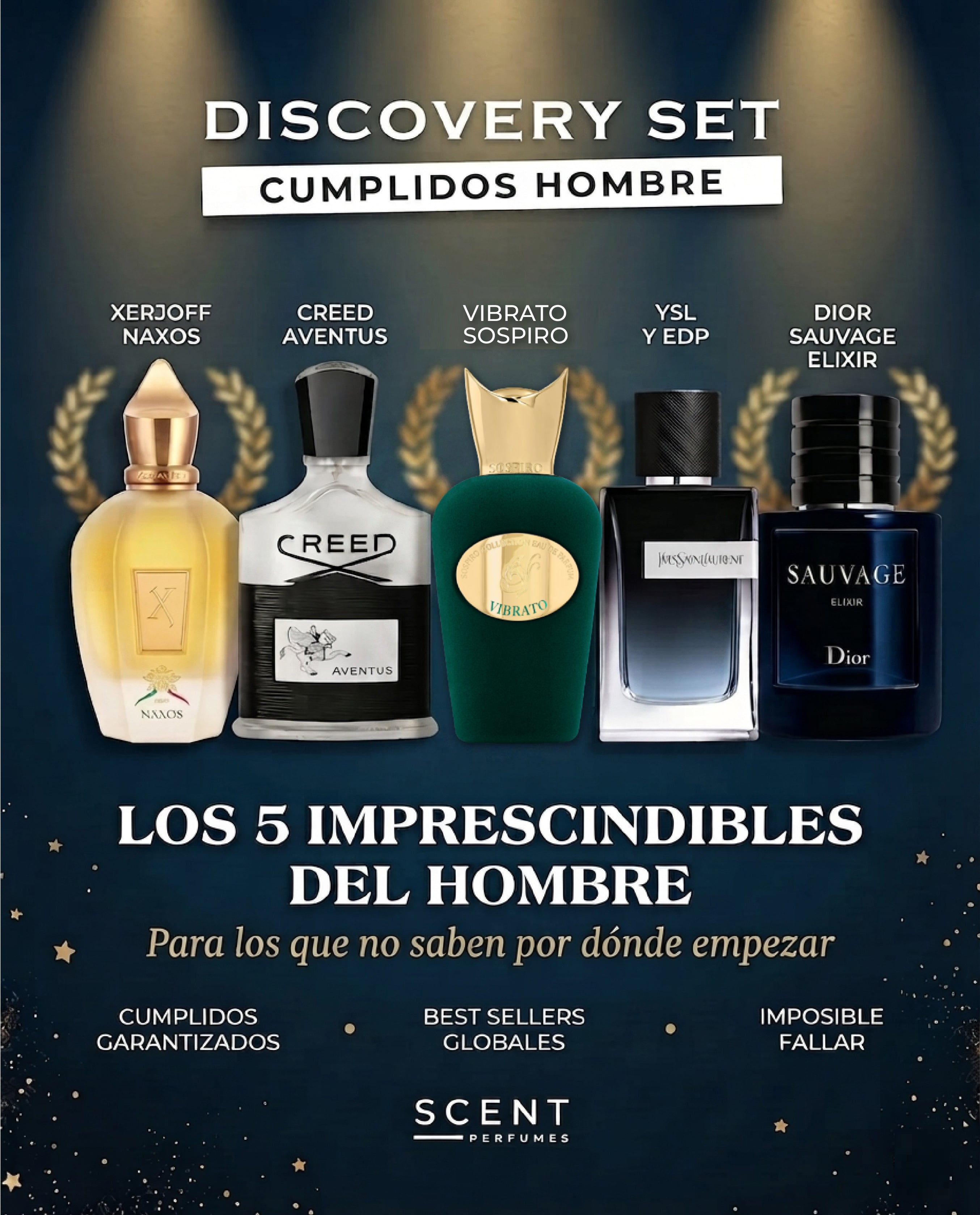 Discovery SET - Cumplidos Hombre