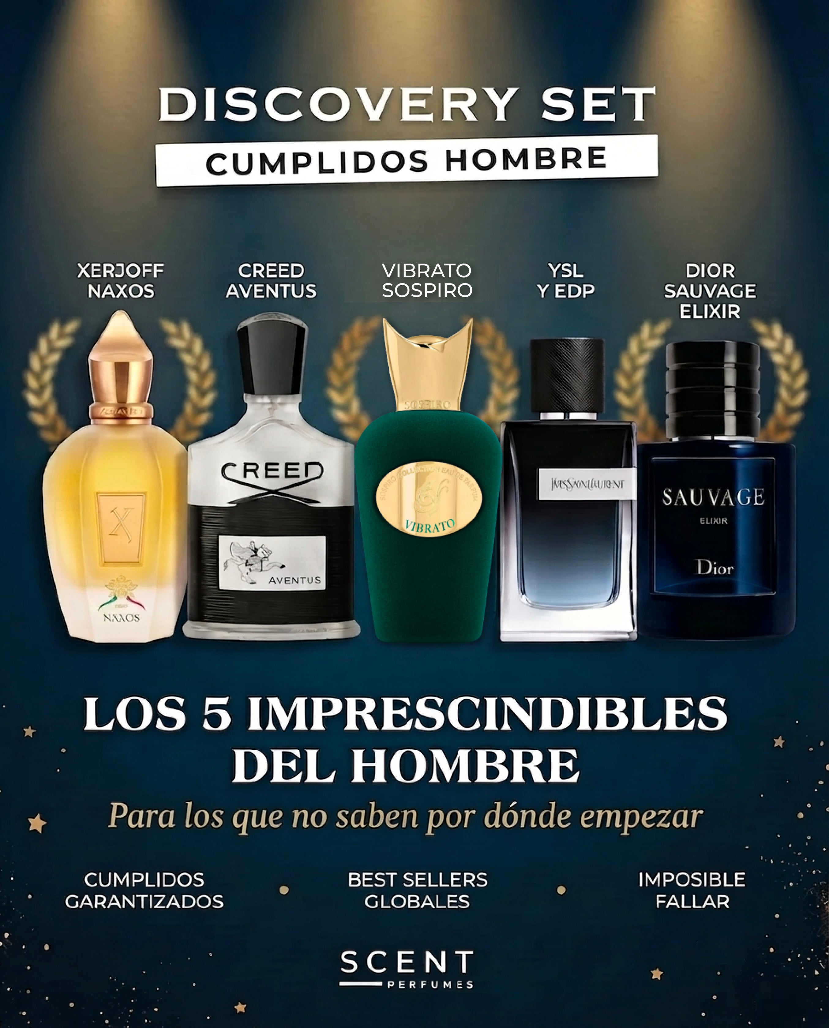 Discovery SET - Cumplidos Hombre