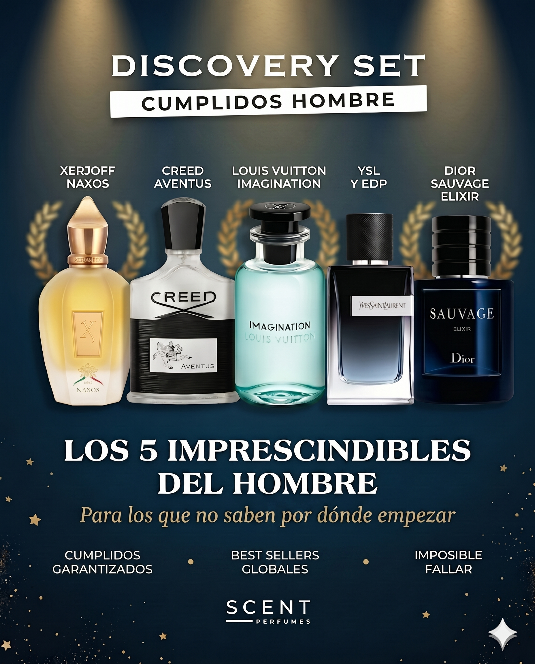 Discovery SET - Cumplidos Hombre